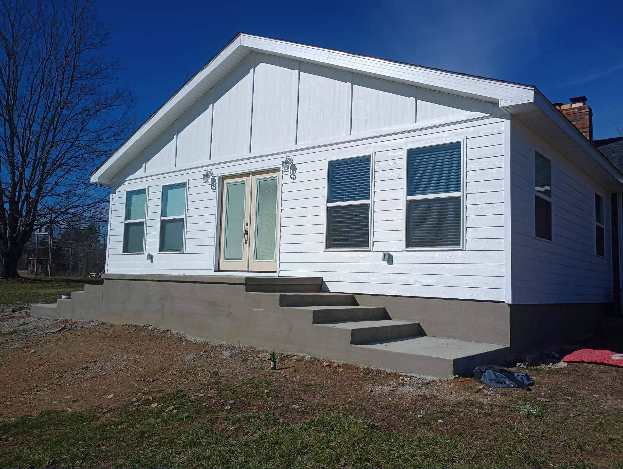 Finished Steps & Porch